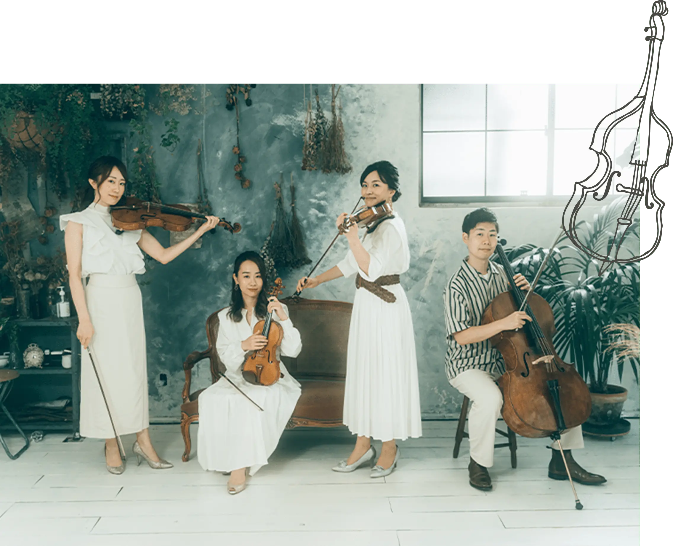 仲間の集合画像